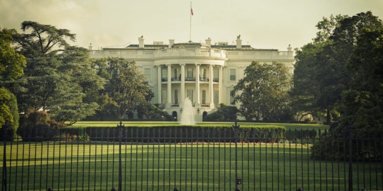 Cross Processed Image of the White House