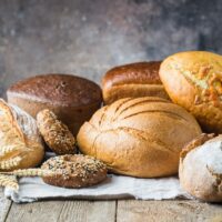 Assortment of baked bread