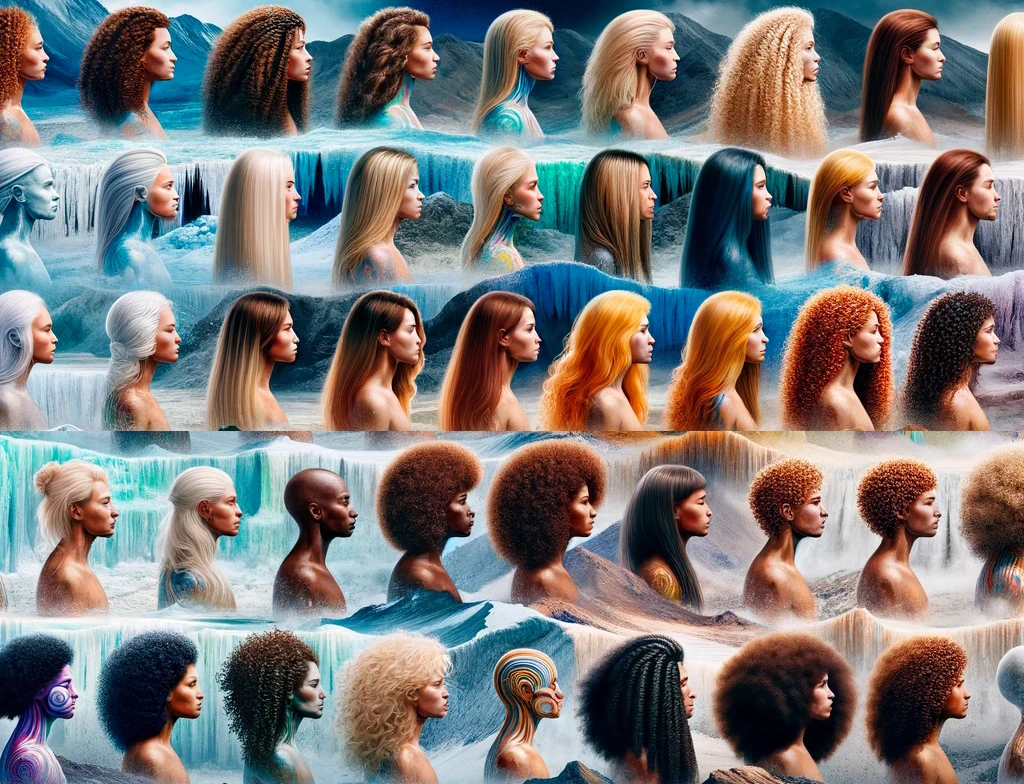 Phenotype Variations: Hair Types & Colors