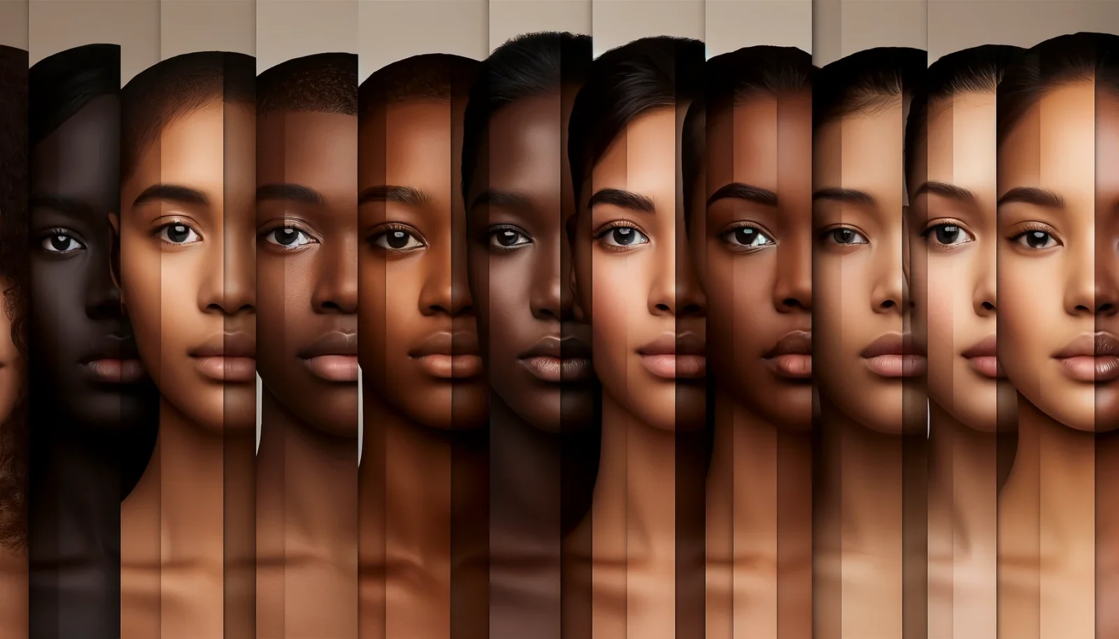 Modern Skin Color Variety Emerges