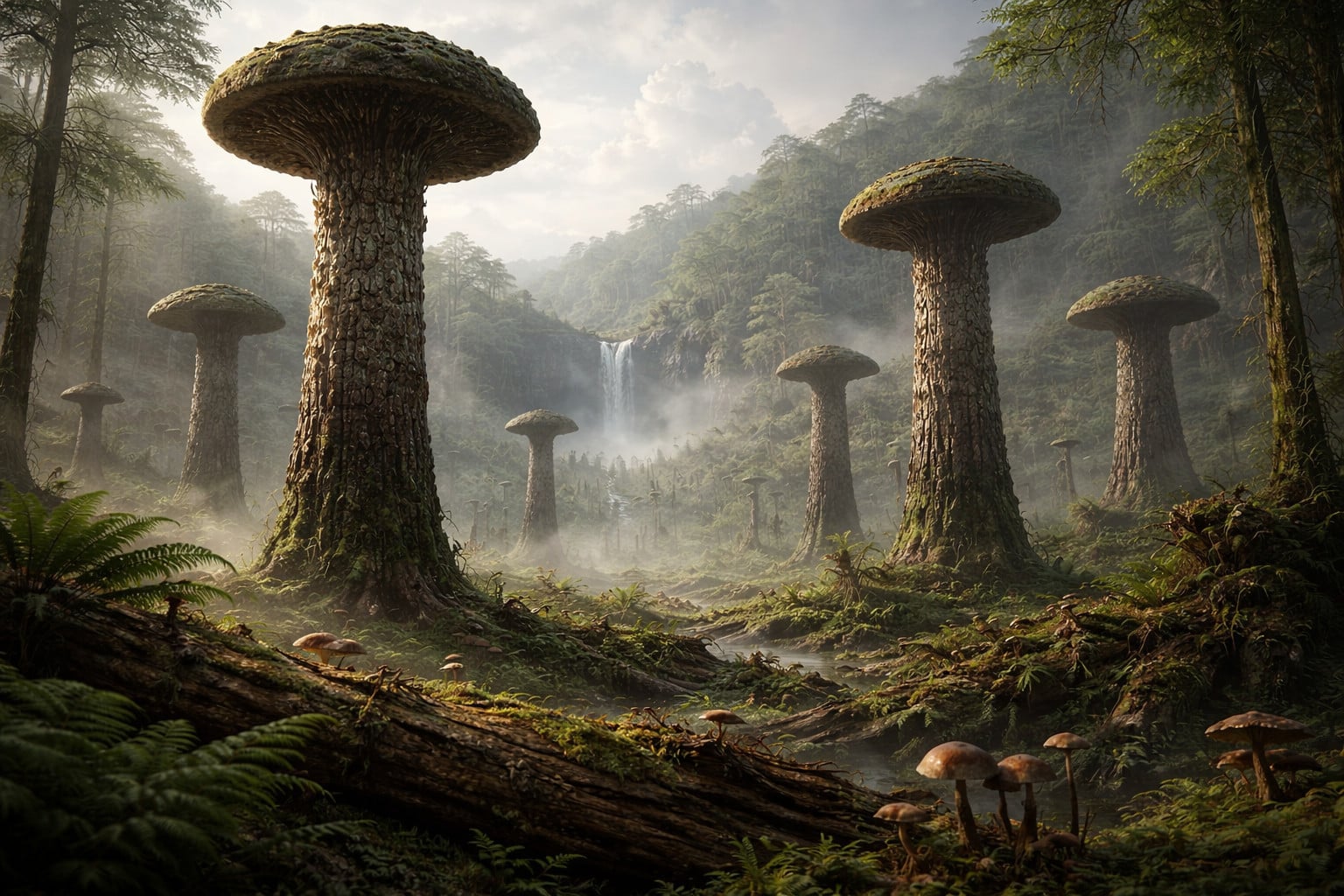 420 mya Fungal Giants of the Devonian