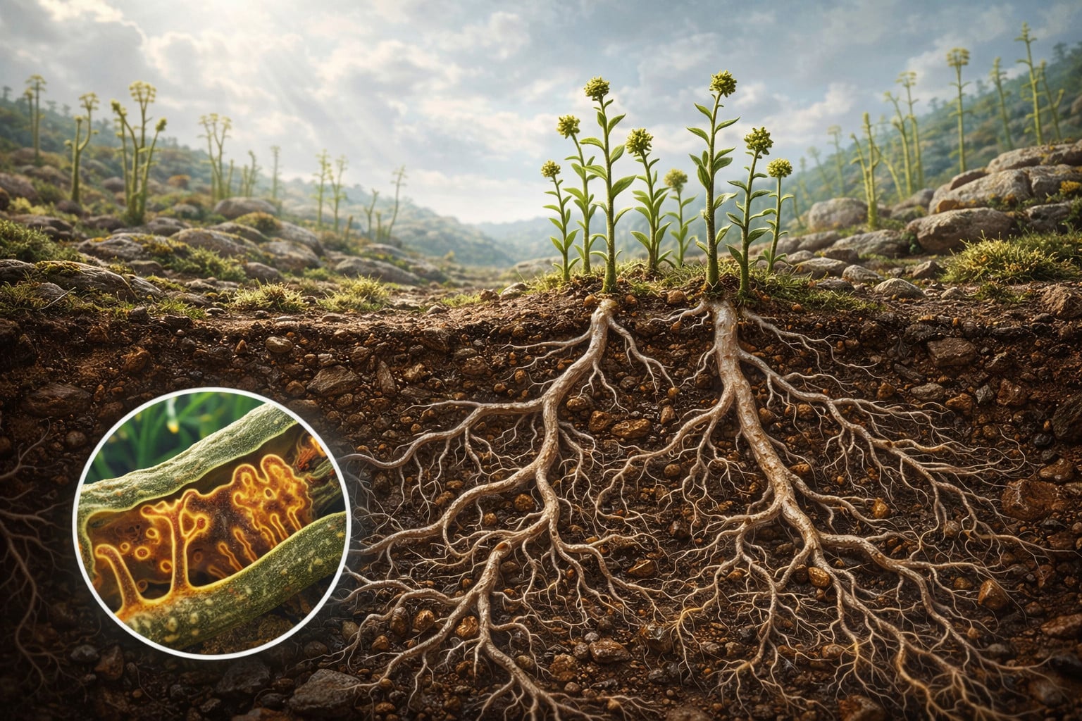 450 mya Fungal Underground Alliance