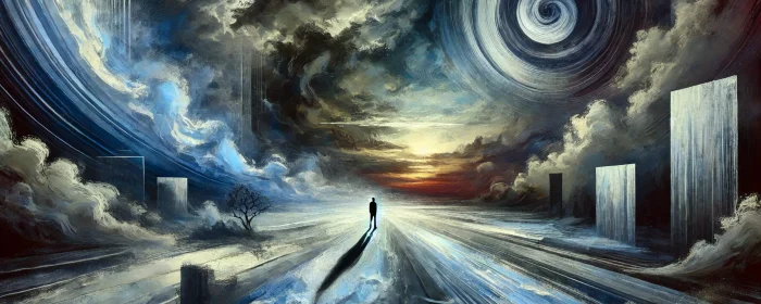 The human struggle, the absurdity of existence, and the search for meaning.