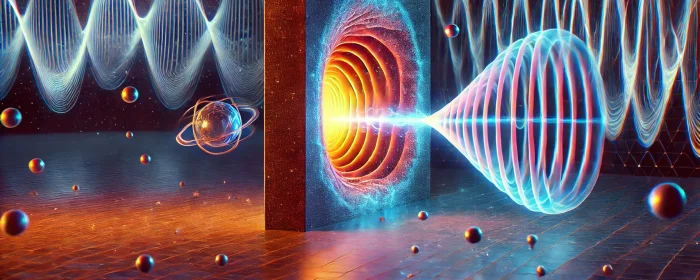 Quantum tunneling is when nature gets through a wall classical physics says should stop it.